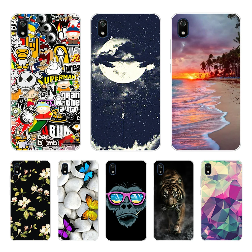 

For Xiaomi Redmi 7A Case Redmi 7A Case Soft Silicone Back Cover Phone Case For Xiaomi Redmi 7A 7 A Redmi7A Redmi7 Note 7 Cases