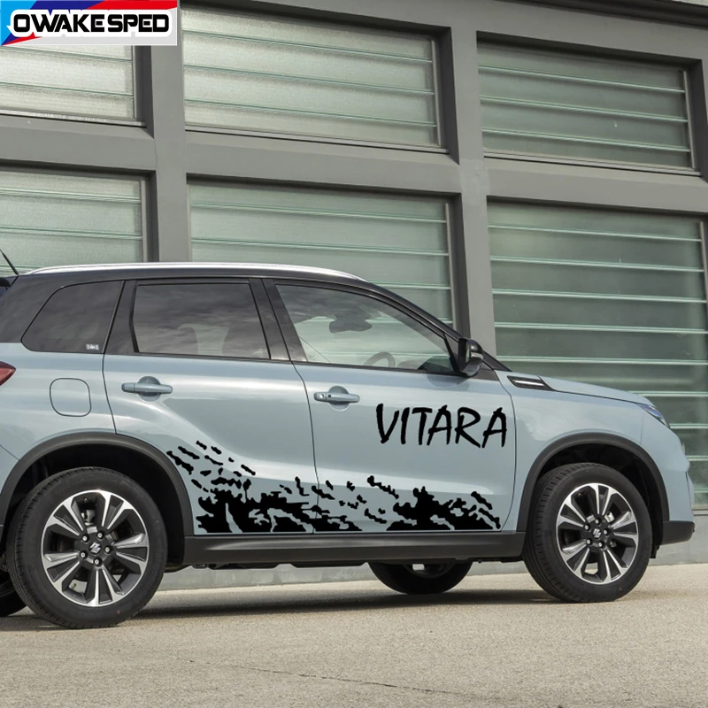 1setCarBodyStickerForSuzukiVitaraSplashWaterDropletsGraphics