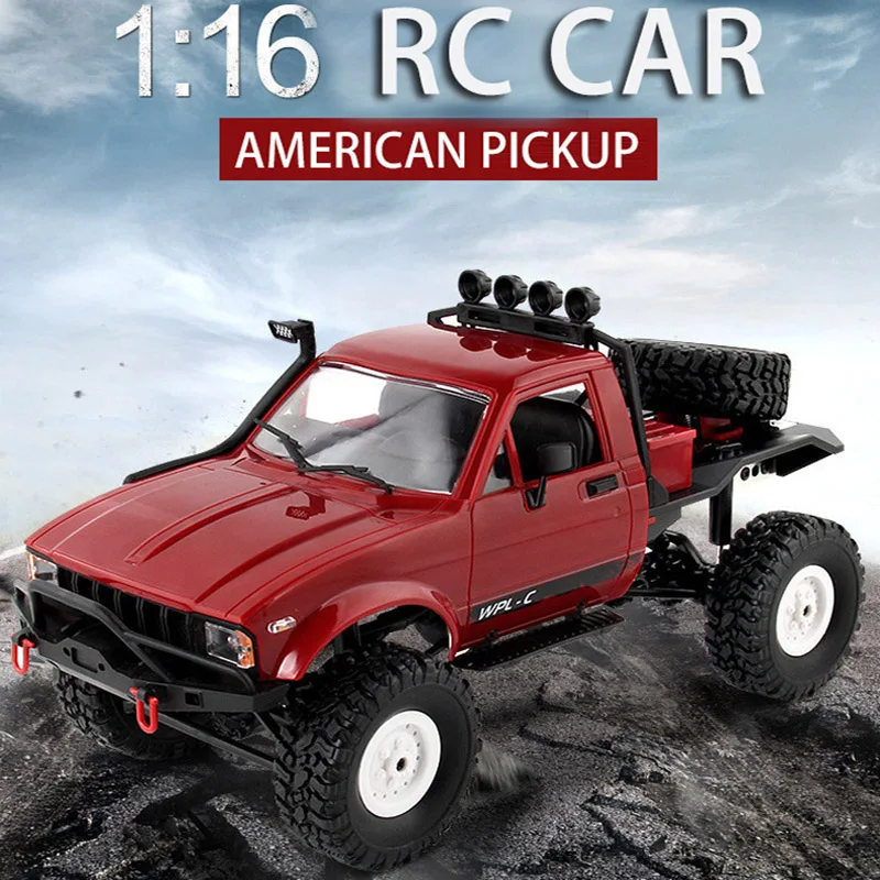 Rc скалолазание американские пикапы с зарядкой высокоскоростная внедорожная машинка с дистанционным управлением детские игрушки 4wd 2,4 ГГц