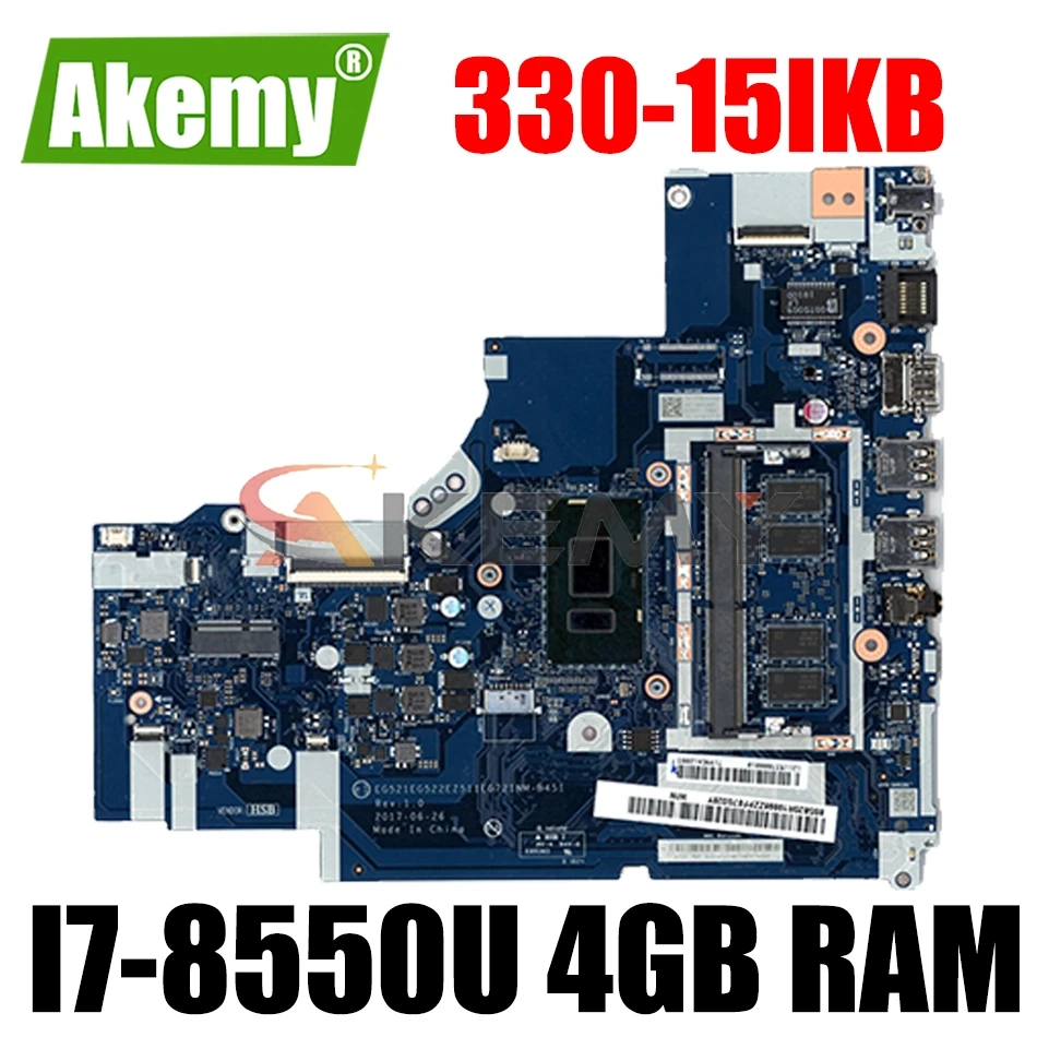 NM-B451 UMA материнской платы w/ i7-8550U &amp 4G RAM - 5B20Q13060 для Lenovo IdeaPad 320-15IKB сенсорный экран |
