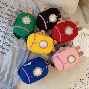 New Style Kindergarten School Bag 3-6-Year-Old Men And Women Children Cartoon Cute Little Animal CHILDREN'S Rucksack Young STUDE