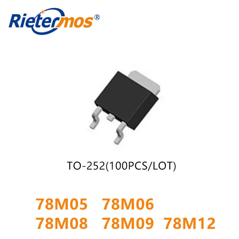 

1000 шт. TO-252 78M06 78M08 78M09 78M12 78M05 500MA