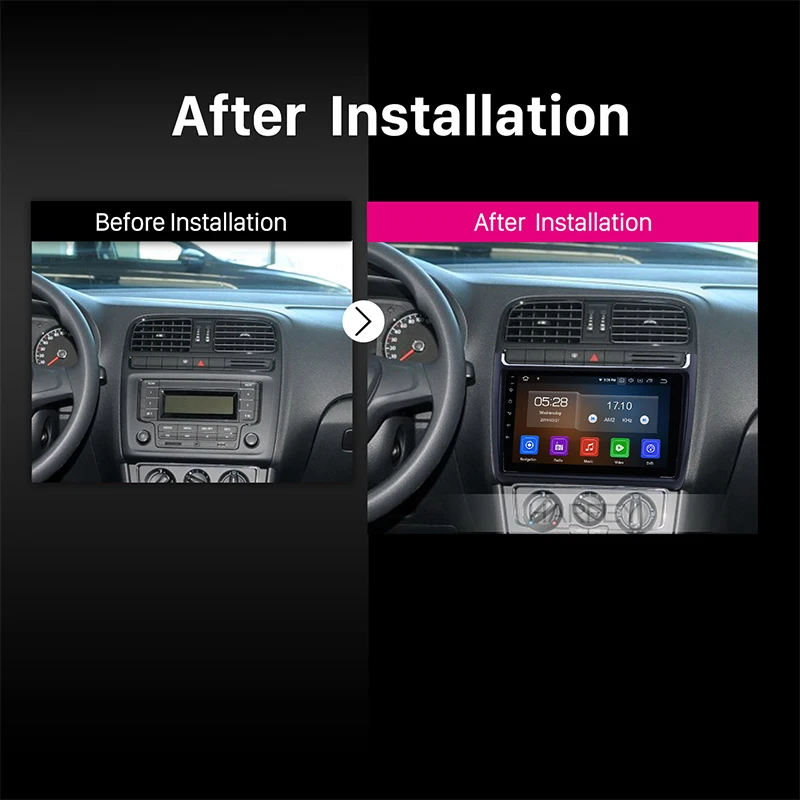 Автомагнитола Harfey " HD 1Din gps Navi Android 9,0 для Фольксваген Поло 2012 2013 DVD мультимедийный плеер головное устройство