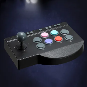 

For Arcade Fighting Multifunction USB Wired Button Useful Practical Joystick Game Controller Replacement For PS3/4 For XBOX ONE
