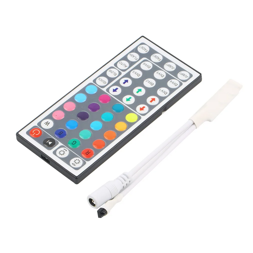 DC12V 6A Mini Led Controller 44Key IR Remote Controller For Flexible Tape 5050 3528 SMD RGB LED Strip Light|RGB Controlers| - AliExpress