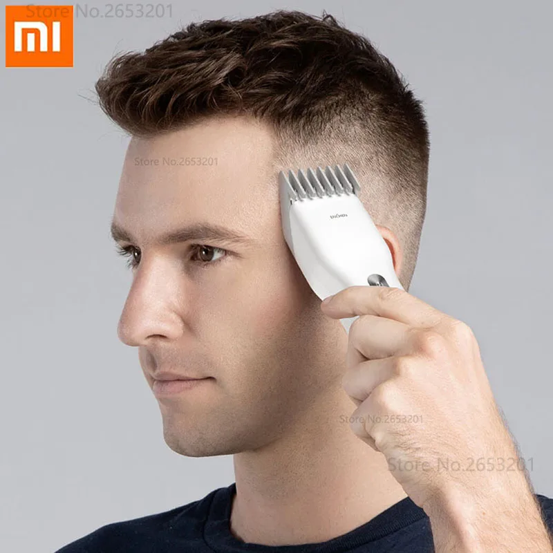 

XIAOMI Hair Trimmer ENCHEN Boost USB Electric Hair Clipper Two Speed Ceramic Cutter Fast Charging Children Hair Clipper Newest