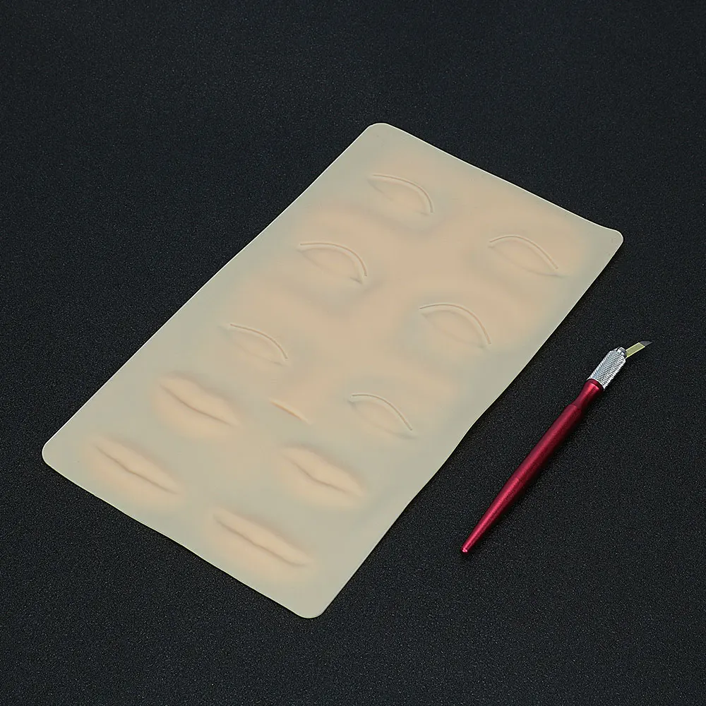 Free Shipping 5Pcs Silicon ilicone Tattoo 3D Practice Synthetic Skin Face 27 x 15cm Permanent Makeup Practice Skin for Beginners 3 5 8 10 15 20pcs tattoo practice skin 30x20x0 12cm silicone pads tattooing microblading practice skin for beginners