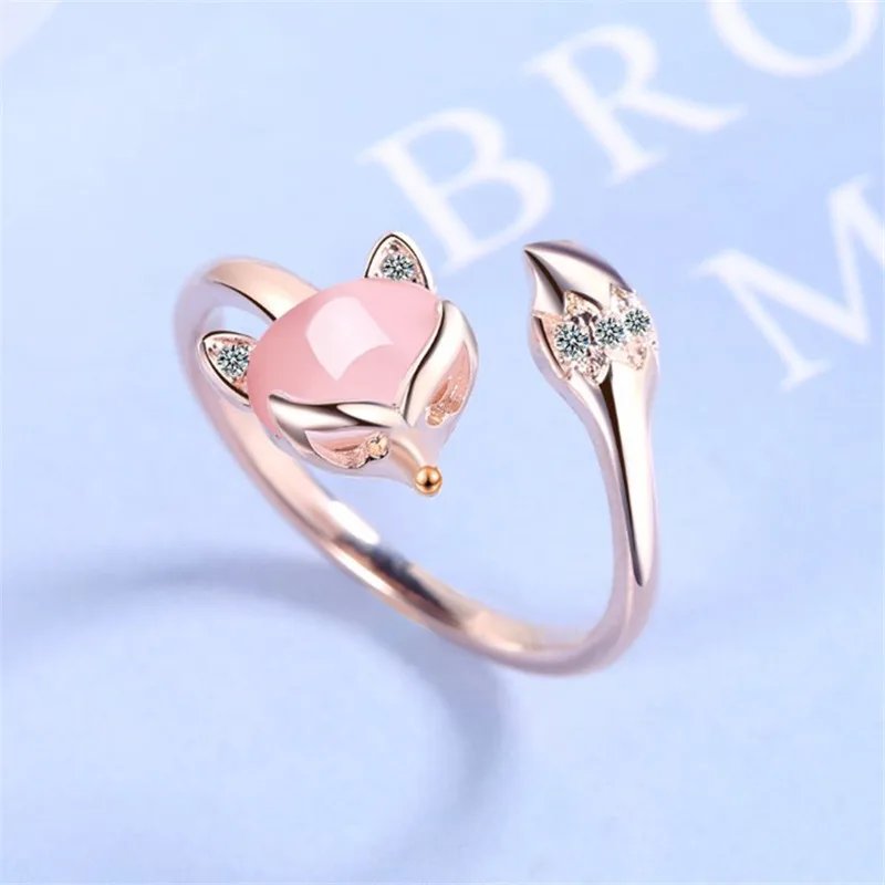 Finger Rings Women Adjustable Wedding Party Engagement Gift