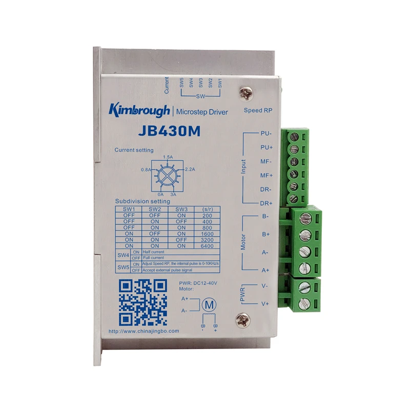 Драйвер шагового двигателя JB430M DC12-40V 0-3.0A 6400 pulse/R | Обустройство дома