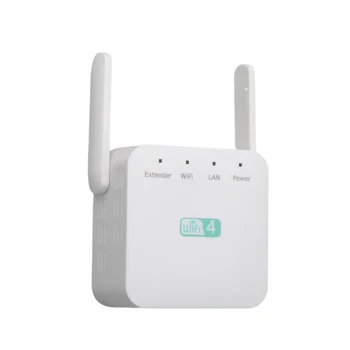 

300Mbps Accessories Range Extender Network Portable Computer ABS 2.4GHz Universal WIFI Repeater Signal Booster Amplifier Router