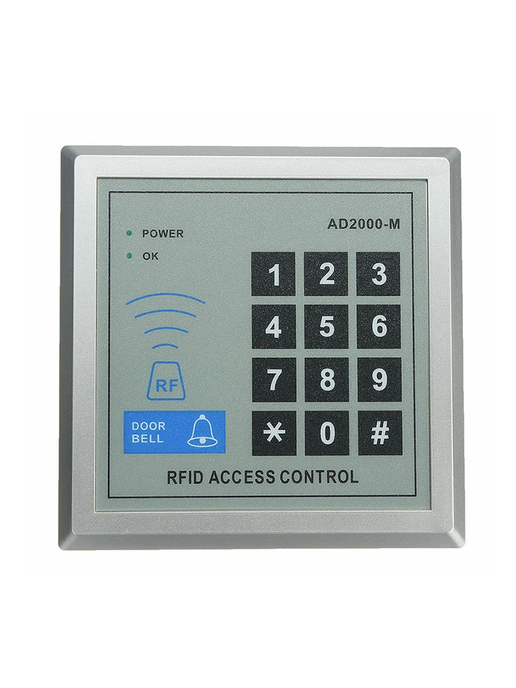 Лучшее качество безопасности RFID Близость входной двери замок система контроля доступа 500 пользователя+ 10 ключей