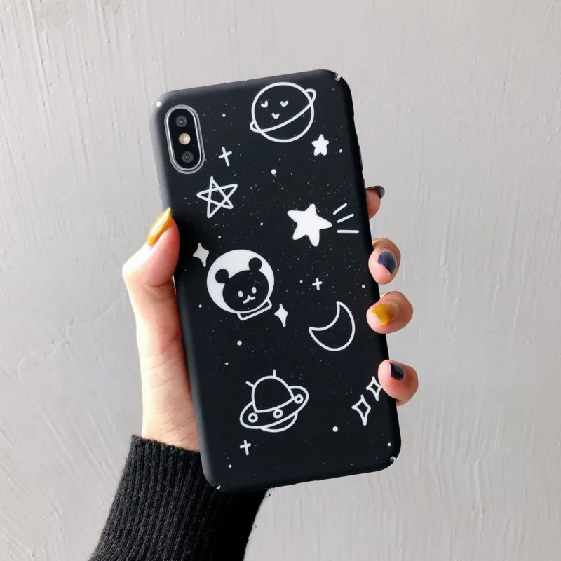 Чехол для мобильного телефона с рисунком из мультфильма Звездный Медведь iPhone11 X XS