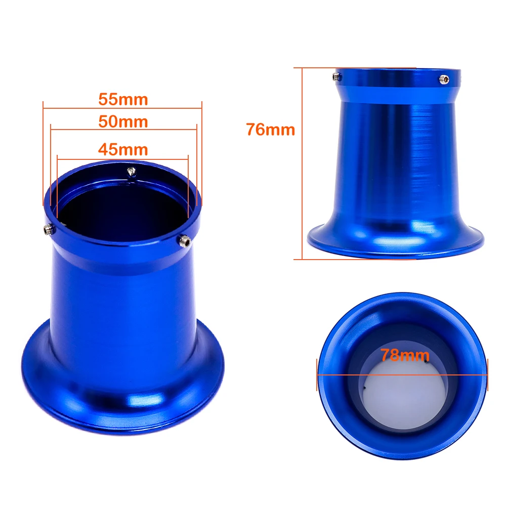 Motorcycle Carburetor Air Filter Cup Wind Cup Horn 50mm Keihi PWK KOSO OKO 21 24 26 28 30mm PE 28mm 30mm Air Filters Pre Filters