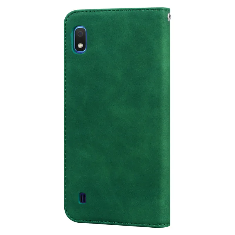 For Samsung Galaxy A10 Case Luxury Wallet Flip Case For Samsung A10 A 10 Cover SM-A105F Business Card Holder Coque Funda Bumper samsung cases cute