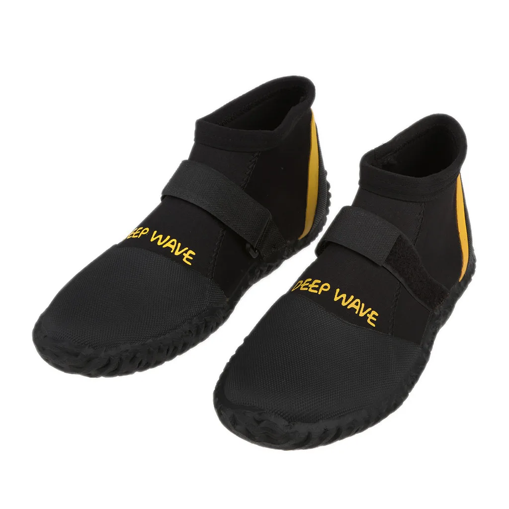Бургундия Wetsuits Premium Neoprene 5mm Scuba Diving Boots Booties Snorkeling Shoes - Цвет: Бургундия