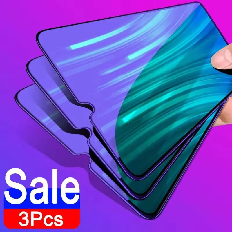 

3Pcs 9H High Quality Tempered Glass For Xiaomi Redmi Note 7 8 Pro Screen Protector Film Glass For Note 8 Pro Protective Glass