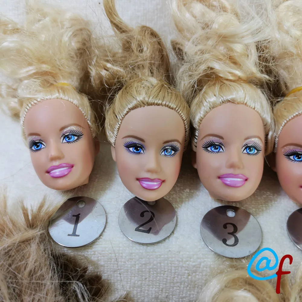 Оригинальная Внешняя торговля Мир улыбка красота 1/6 OOAK Обнаженная кукла голова