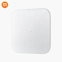 Новое поступление Xiaomi Mi умные весы 2 приложение& тестер состава тела Тесты Скрытая светодиодный Дисплей Портативный миниатюрные весы