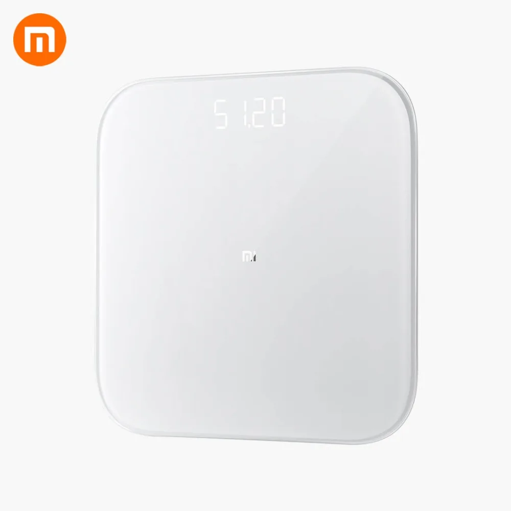 New Arrival Xiaomi Mi Smart Weight Scale 2 APP & Body Composition Monitor Body Test Hidden LED Display Portable Mini Scale