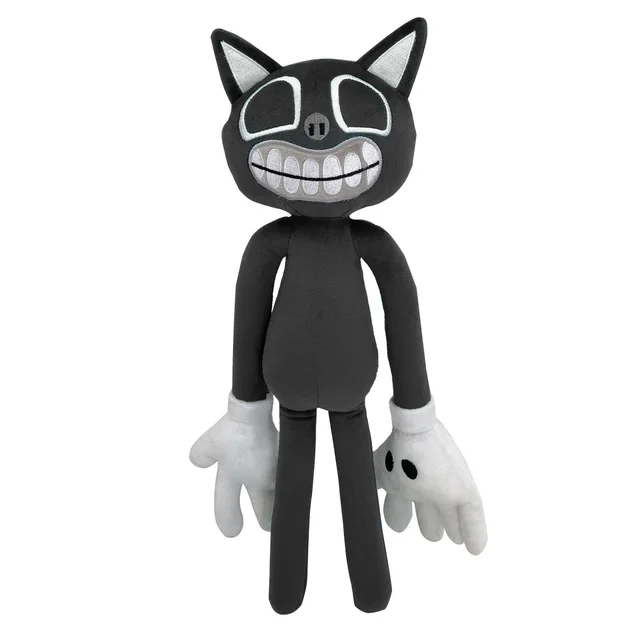 30-40cm New Siren Head Siren Plush Toy Black Cat Doll Christmas Gift Wholesale Anime Plush 38cm big mouth cat