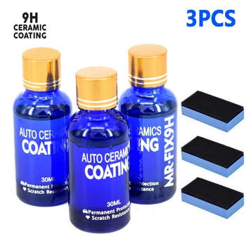 

30ml Car 9H Nano Ceramic Car Glass Coating Ceramics Liquid Hydrophobic Anti Scratch Hardness Care Liquid Ceramic Coat