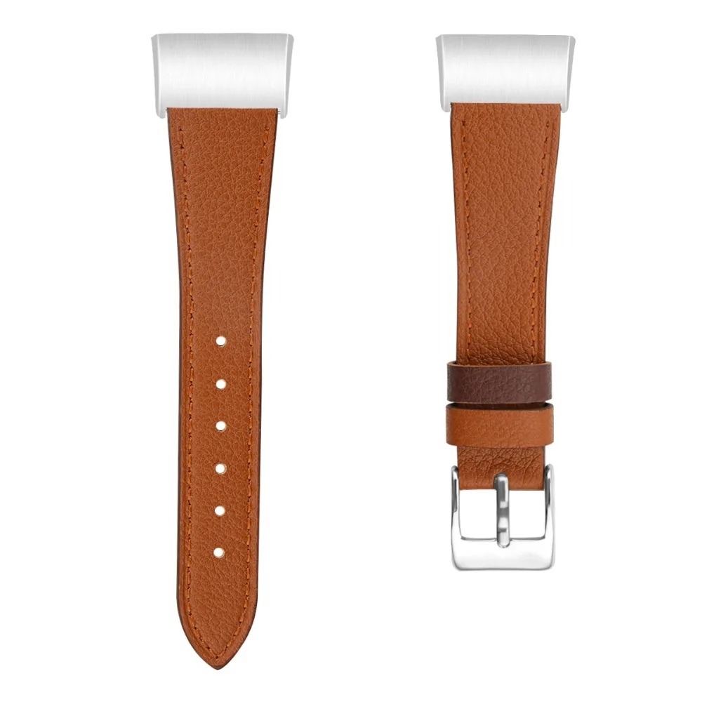 Leather band for Fitbit Charge 3/Charge 3 SE Floral Soft Leather Replacement Accessories Bands Wristband Flower Strap Women Men