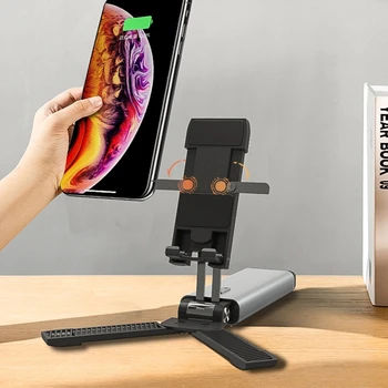 

Desktop Mobile Phone Holder Telescopic Foldable Cellphone Live Broadcast Bracket