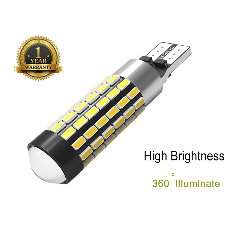 JIACHI 50 шт. супер яркий T10 W5W 194 168 3014 чип 78SMD Canbus без ошибки для клиновидной боковой парковочной лампы заднего тормоза белый 12-24 В