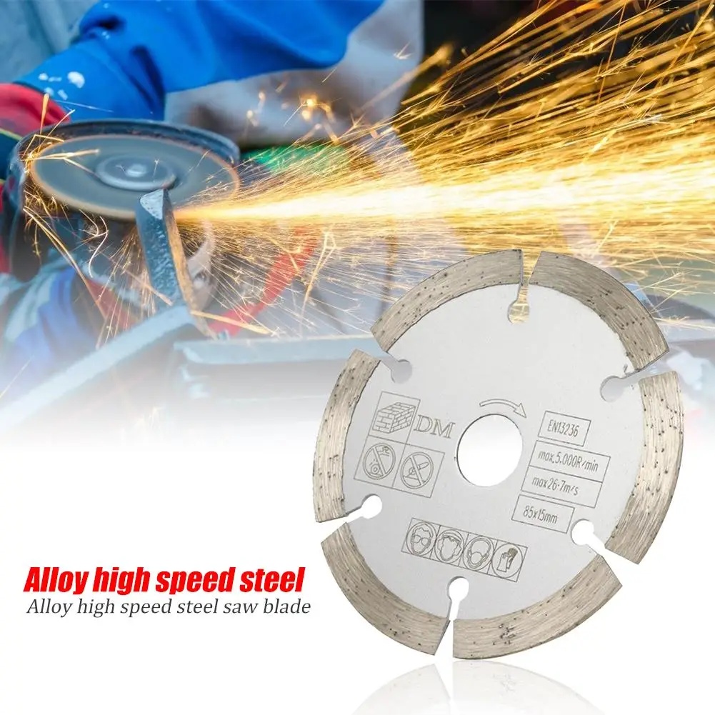 

3pcs Round Diamond Saw Disc Wheel Circular Saw Blade Durable High Temperature Resistance Widely Used In Electric Hand Saw