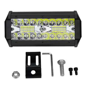 

12V 24V LED Light Bar 120W Offroad Work Light For Cars Combo Beams Off-road SUV ATV Tractor Boat Trucks Excavator