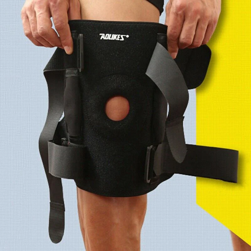 

Hot Selling 1/2 Pcs Adjustable Knee Brace Knee Protector Stabilizer for Meniscus Tear Arthritis Pain Relief