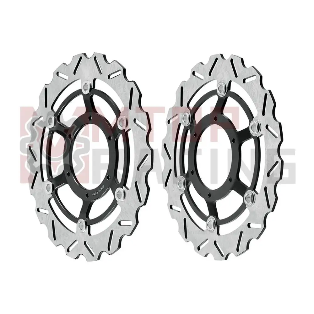 Пара передние тормозные диски для Honda VTX1800 2002 2003 2004 2005 2006 2007 2008 тормозные диски 296 мм