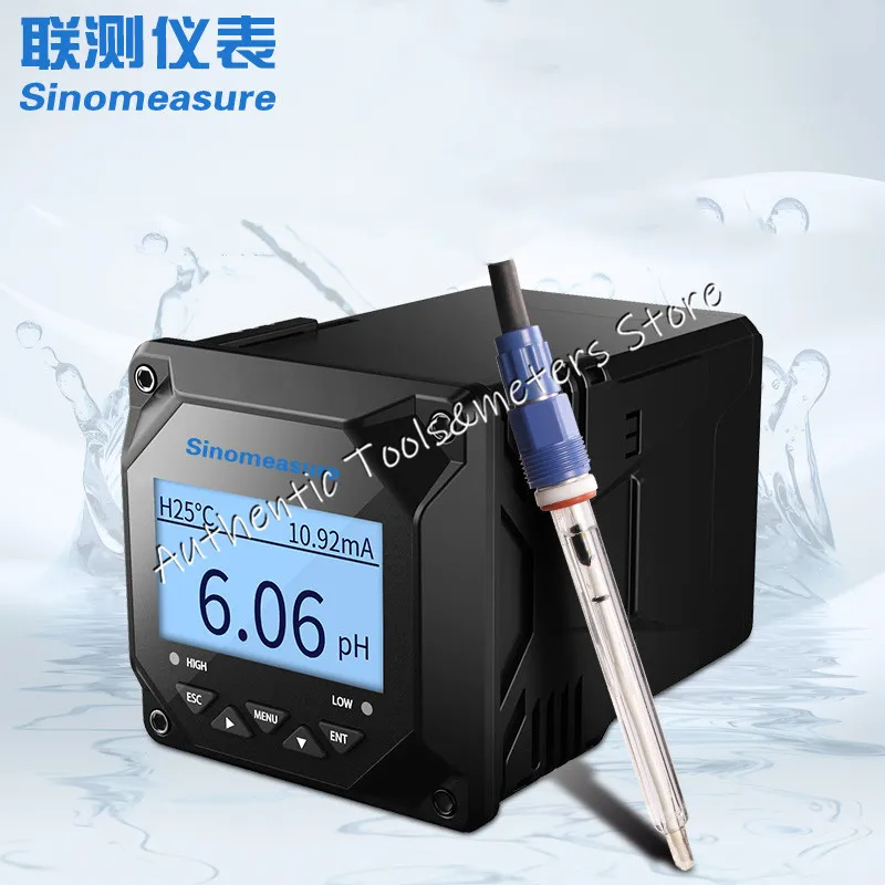 Industrial online pH meter automatic controller dosing ORP measuring instrument redox potentiometer | Инструменты