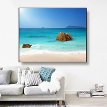 Vente En Gros Canvas Beach Scene Achetez Des Lots A Petit Prix