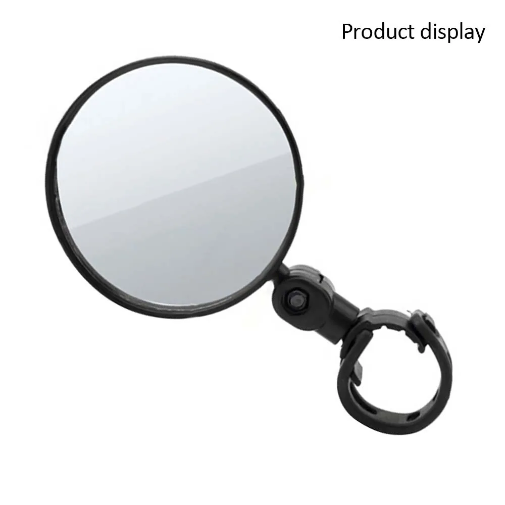 

Bicycle Rearview Mirror Wide-angle Convex Mirror Bicycle Mirror Mountain Bike Rearview Mirror Silicone Handle Rearview Mirror