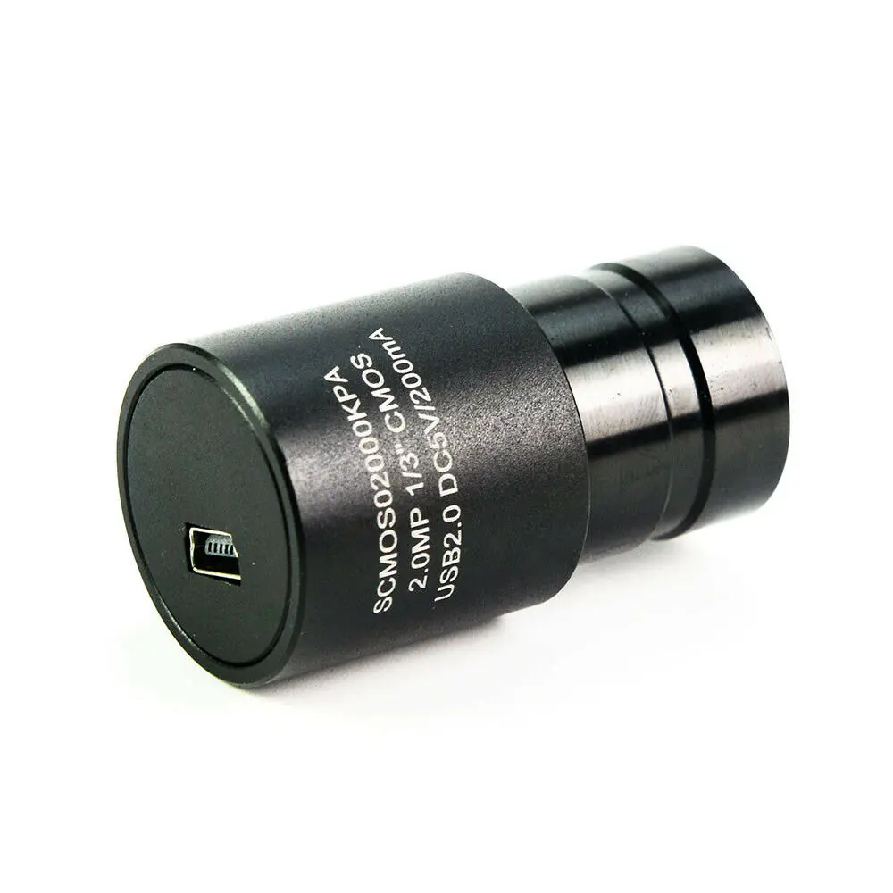 HD 2.0MP USB цифровой окуляр Универсальный микроскоп CMOS USB камера электронный окуляр 23,2 с кольцевым адаптером