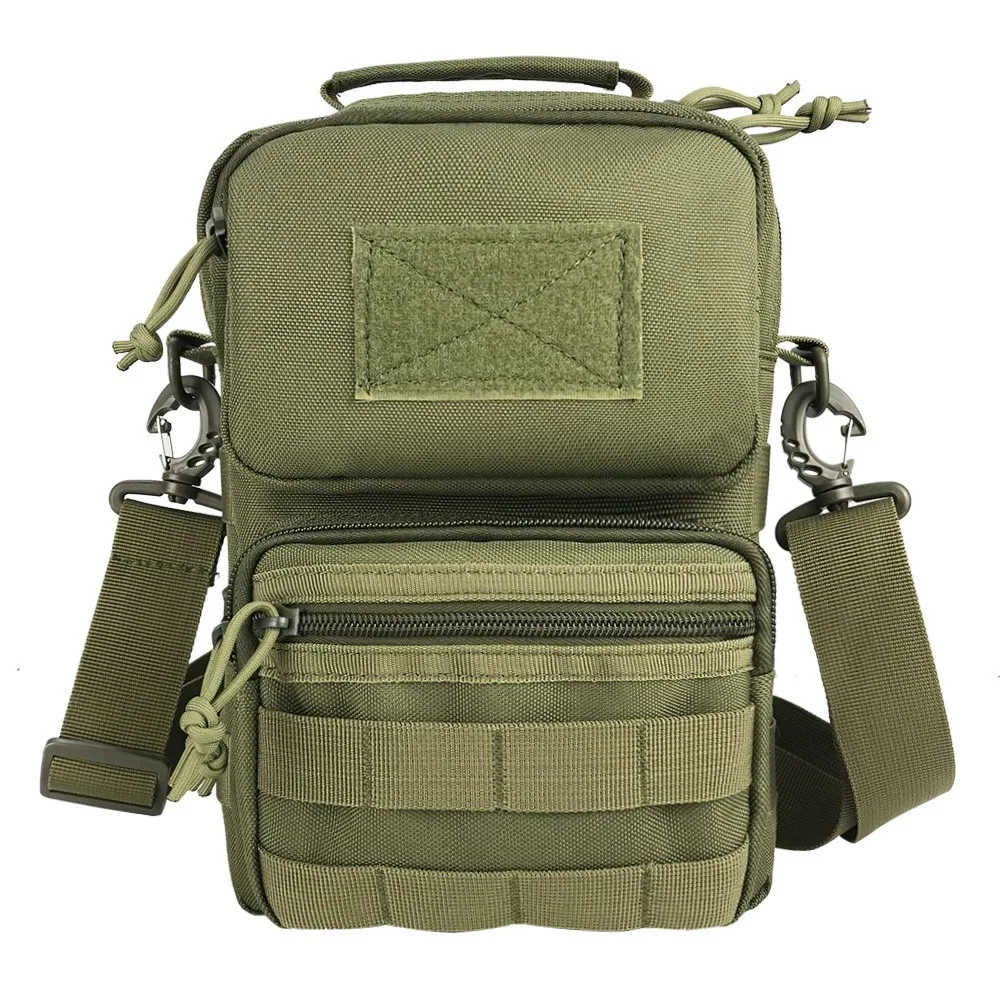 

600D Tactical Molle Bag Portable Shoulder Bag Waterproof Chest Pouch Outdoor Hiking Trekking Hunting Climbing Backpack for Man