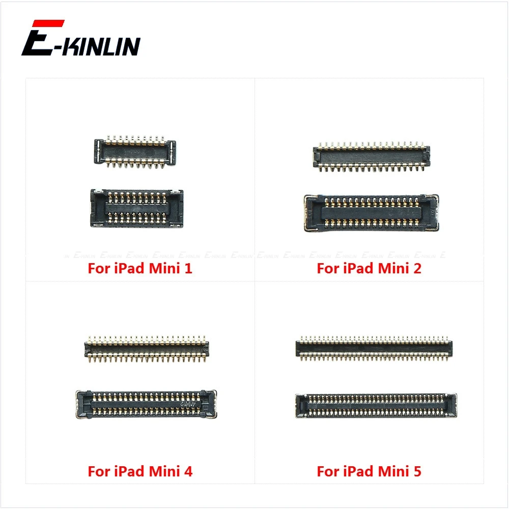Сенсорный ЖК-дисплей FPC Разъем для iPad 2 3 4 5 air 6 air2 mini 1 разъем на материнской плате |