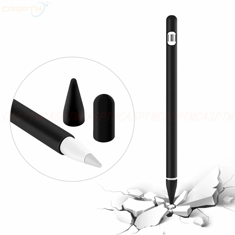 4 в 1 силиконовый чехол для Apple Pencil 1 аксессуары чехол для iPad планшета стилус чехол анти-потеря рукав