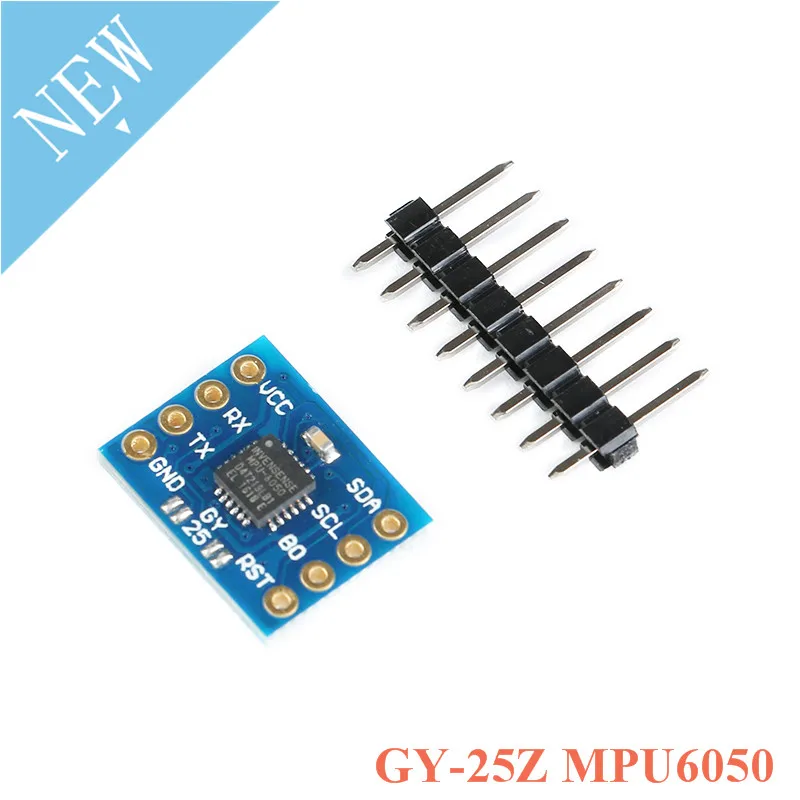 GY 25Z MPU6050 Модуль датчика GY25Z MPU 6050 IIC аналоговый гироскоп ускорение угол наклона