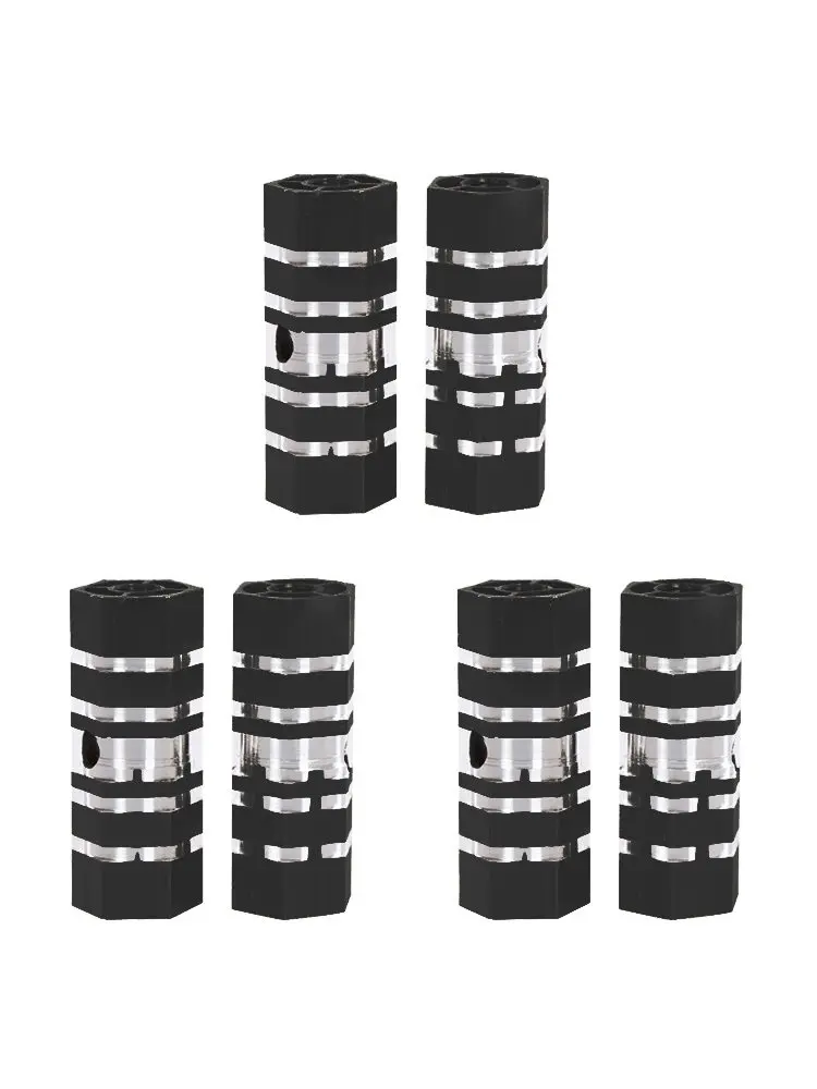 3 пары алюминиевый сплав скамеечка для ног подножки горный шоссейный велосипед