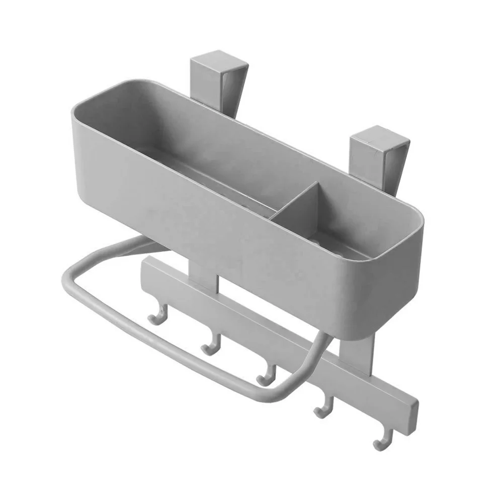 

Kitchen Bathroom Sink Storage Holder Faucet Clip Adjustable Towel Stand Rack Soap Sponge Dish Cloth Draining Organizer Shelf
