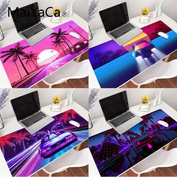 

MaiYaCa New Printed Vaporwave sports car Beautiful Anime Mouse Mat Gaming Mouse Mat xl xxl 900x400mm for Lol dota2 cs go