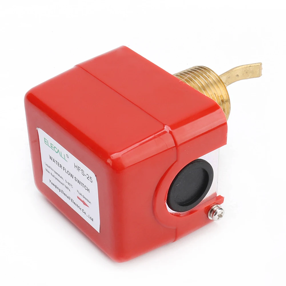 HFS-25 сменный выключатель Полностью автоматический 220 В красный датчик потока жидкой воды стабильный медный Многофункциональный водопроводный кран