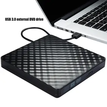 

External DVD Drive USB3.0 Type C DVD RW CD Rewriter Burner Portable Optical Drive Player For PC Laptop Mac OS Windows 10 7 8 XP