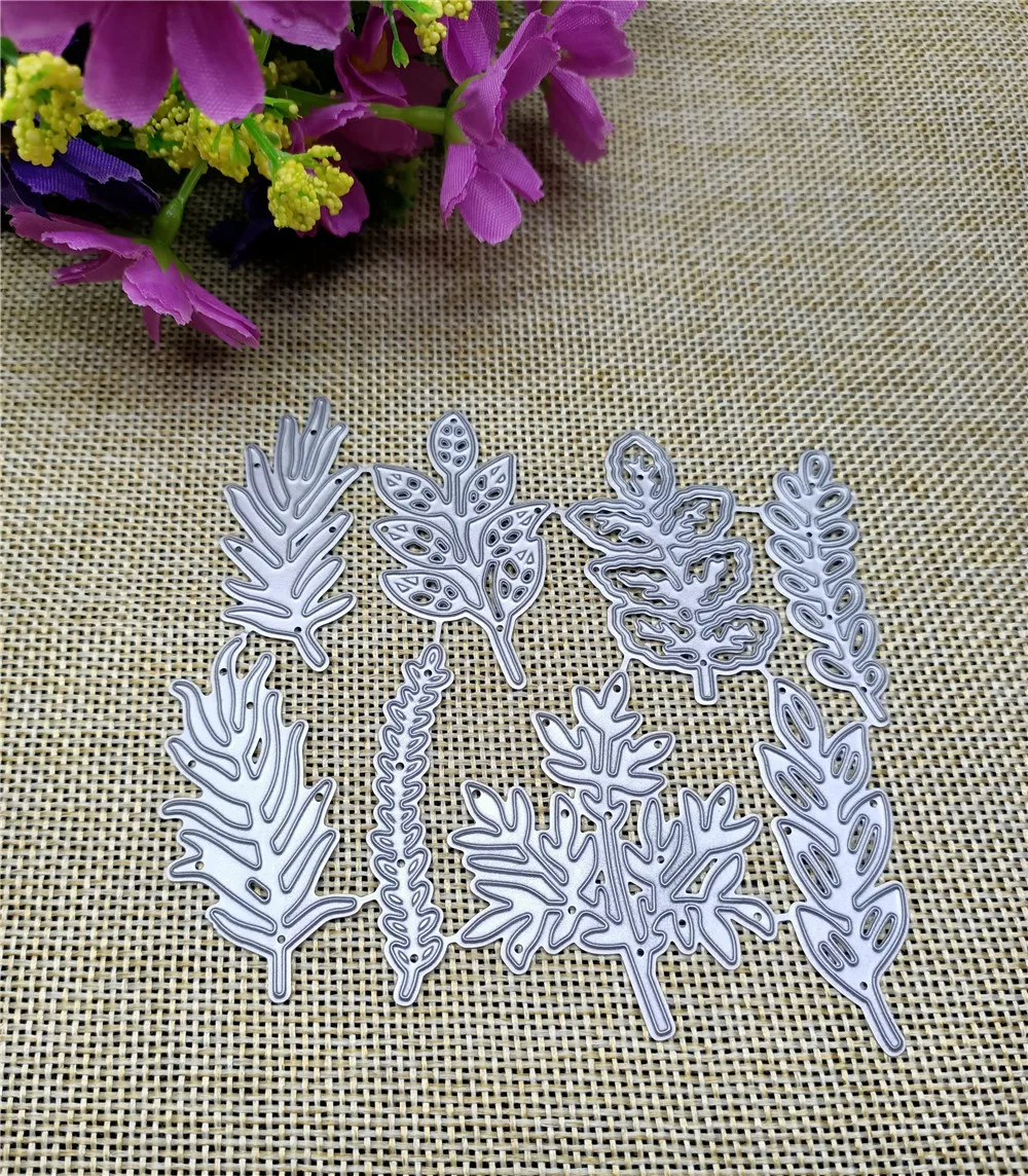 

leaf Metal Cutting Dies for DIY Scrapbooking Album Paper Cards Decorative Crafts Embossing Die Cuts knife mold stencils