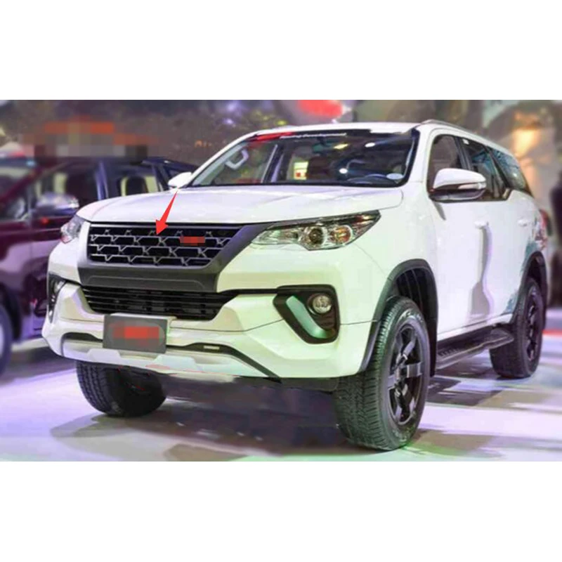 Высокое качество Modificate ABS передняя решетка автомобиля Гонки Грили Гриль для Fortuner грили