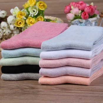 

1 Pair Spring Winter Women Socks Solid Color Cotton Basic Soft Happy Socks Japanese Fashion Casual Pink Black White Socks Lady