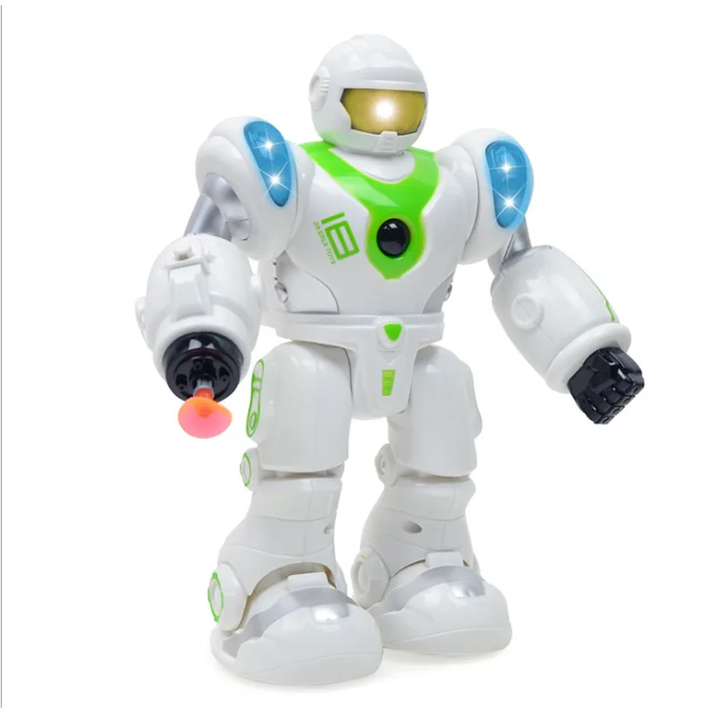 

Children Electric Machines One Will Walk Shining Bullet Comes out of a Robot Boy Only Toy 2-3-4-5