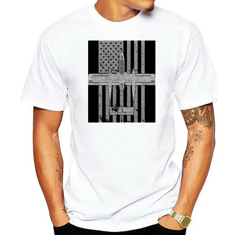 Ov-10 Bronco Military Airplanes Vintage Flag Pilot 2019 New Summer Casual O-Neck Solid Color Loose Basic Photo T Shirts |